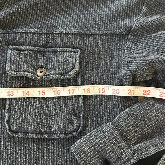 Anthropologie Pilcro Charcoal Grey Shacket - Picture 7 of 8